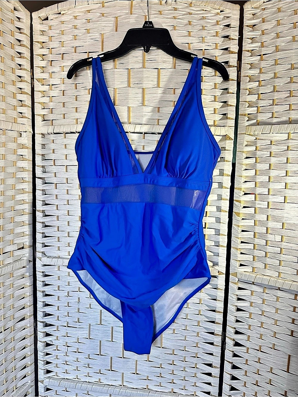 Blue One-Piece Swimsuit Like New